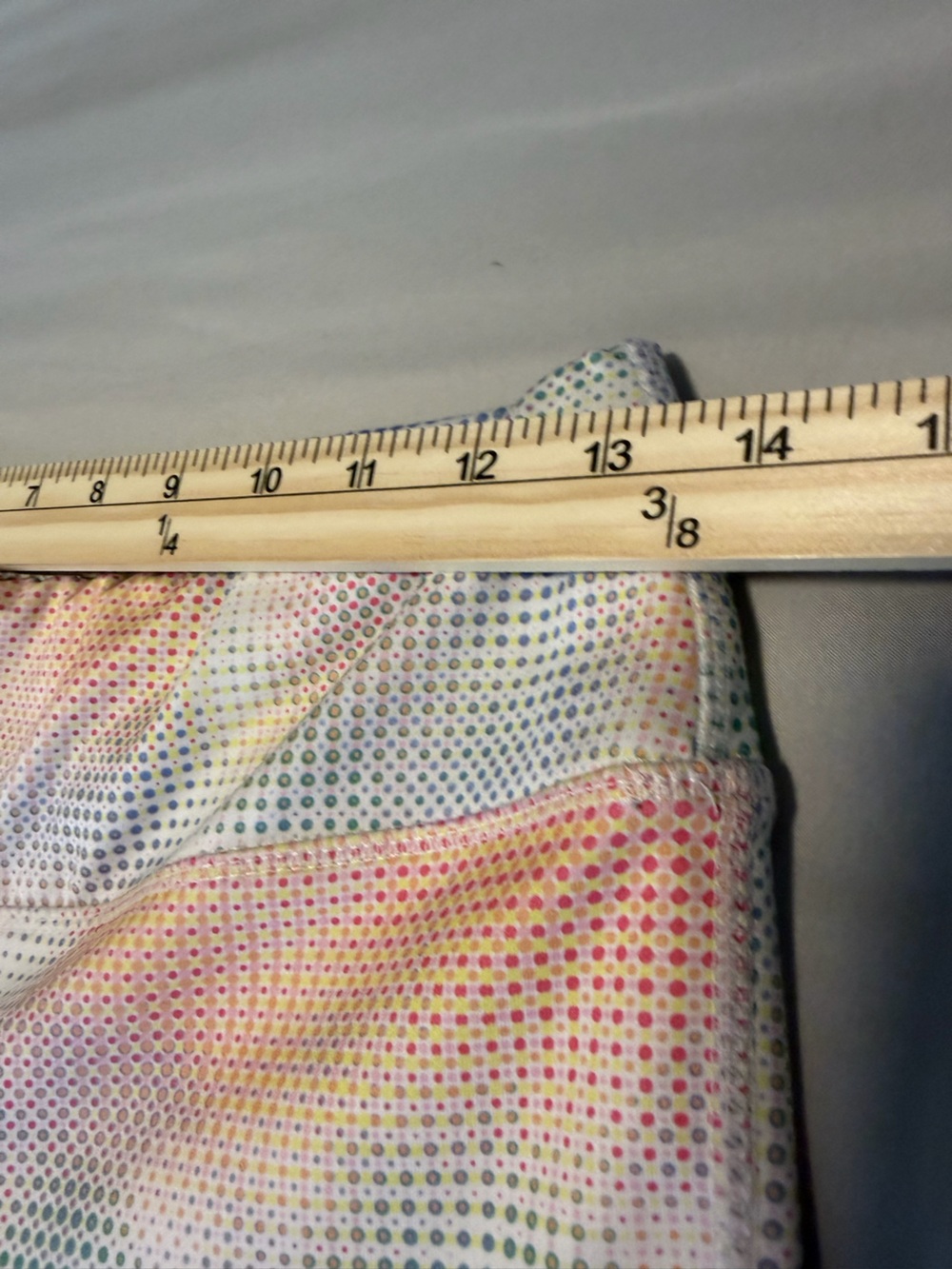 Pro Player Pastel Tie-Dye Mesh Leggings in Multi-Color - Picture 7 of 8